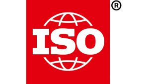 ISO logo with trademark.